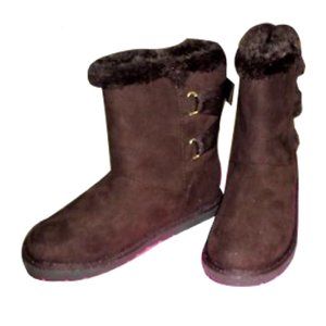 Airwalk Girl's Toddler Myra Lace Bow Boots Size 5M